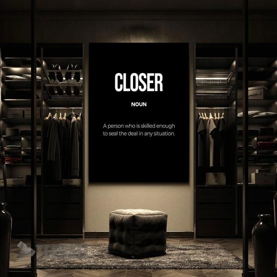 Closer Motivational Canvas Prints Wall Art Decor 2