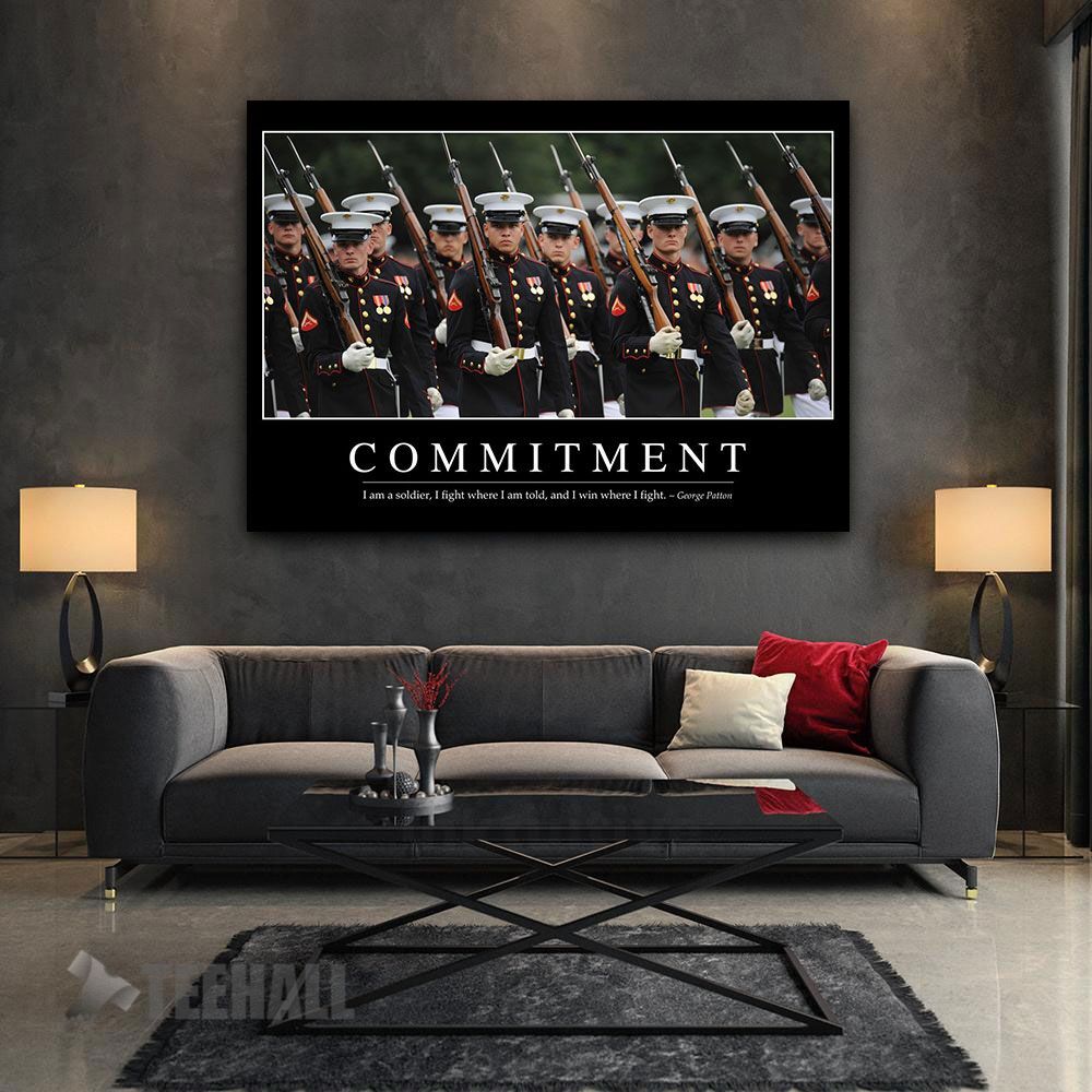 Commitment-Motivational-Canvas-Prints-Wall-Art-Decor Commitment Motivational Canvas Prints Wall Art Decor