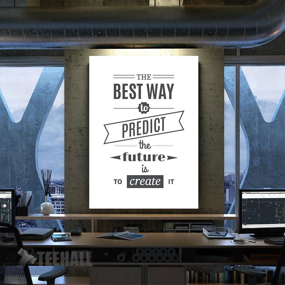 Create The Future Motivational Canvas Prints Wall Art Decor