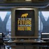 Daily Routine Motivation Canvas Prints Wall Art Decor