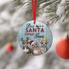 Dear Santa Define Good Chihuahua Round Ornament