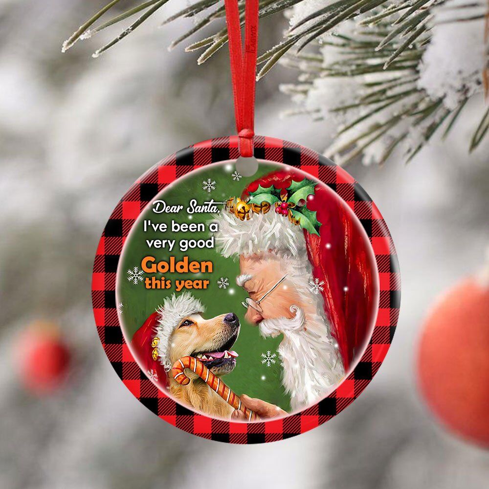 Dear-Santa-Ive-Been-A-Very-Good-Golden-This-Year-Ceramic-Ornament-4 Dear Santa Ive Been A Very Good Golden This Year Ceramic Ornament 4