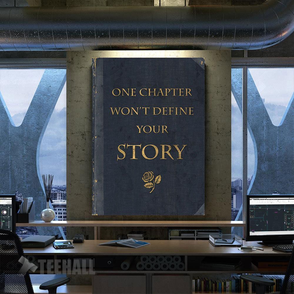 Define Your Story Motivational Canvas Prints Wall Art Decor