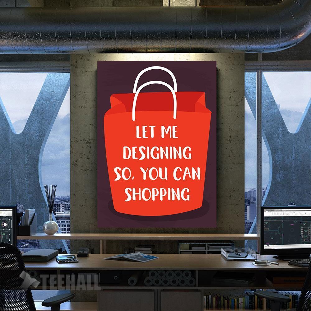 Design Motivation Quote Canvas Prints Wall Art Decor