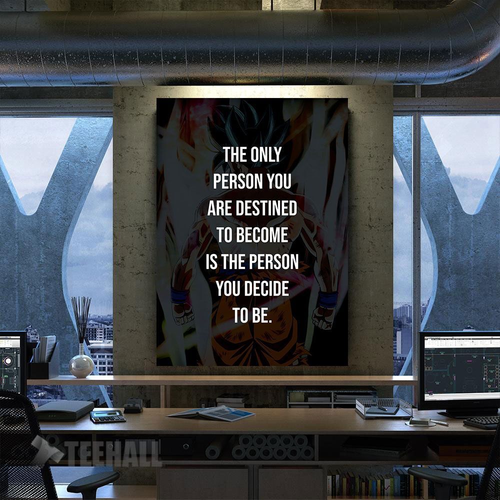 Destiny Anime Inspiration Motivational Canvas Prints Wall Art Decor