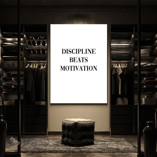 Discipline Motivation Canvas Prints Wall Art Decor 2