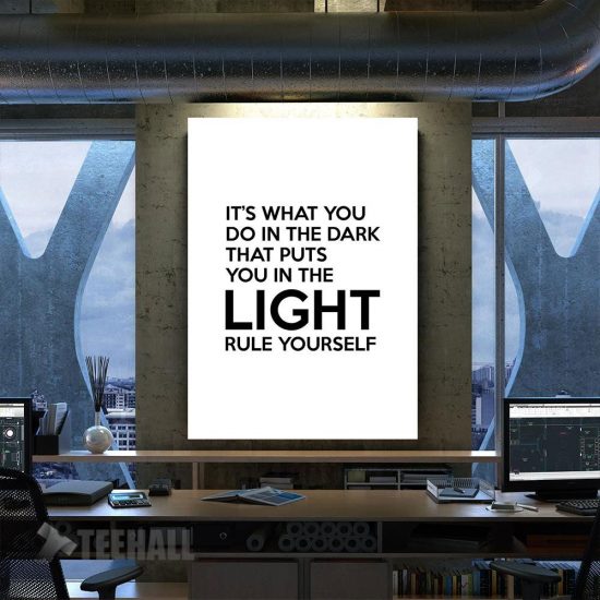 Discipline Motivational Canvas Prints Wall Art Decor