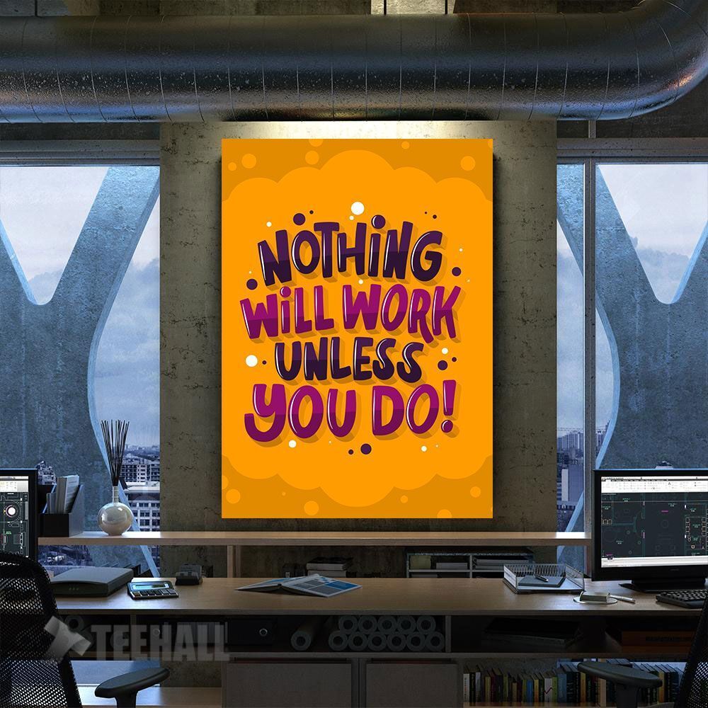 Do It Motivational Canvas Prints Wall Art Decor