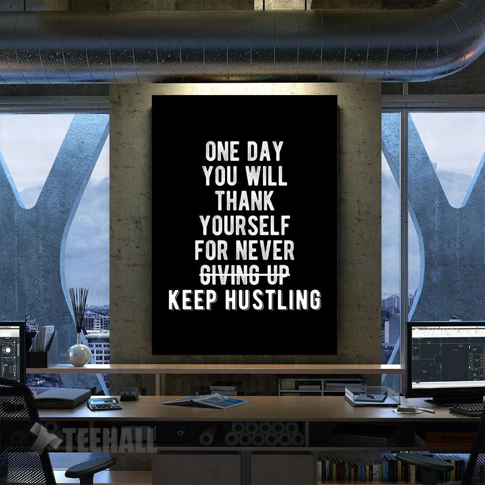 Do Not Give Up Quote Motivational Canvas Prints Wall Art Decor