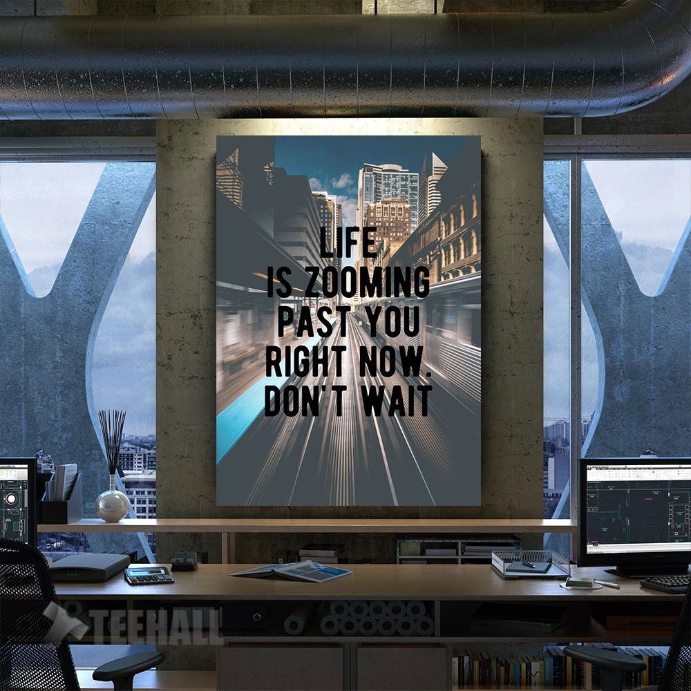 Do Not Waste It Motivational Canvas Prints Wall Art Decor