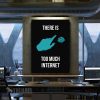Do You Feel Overwhelmed By The Amount Of Internet All A ... Motivational Canvas Prints Wall Art Decor