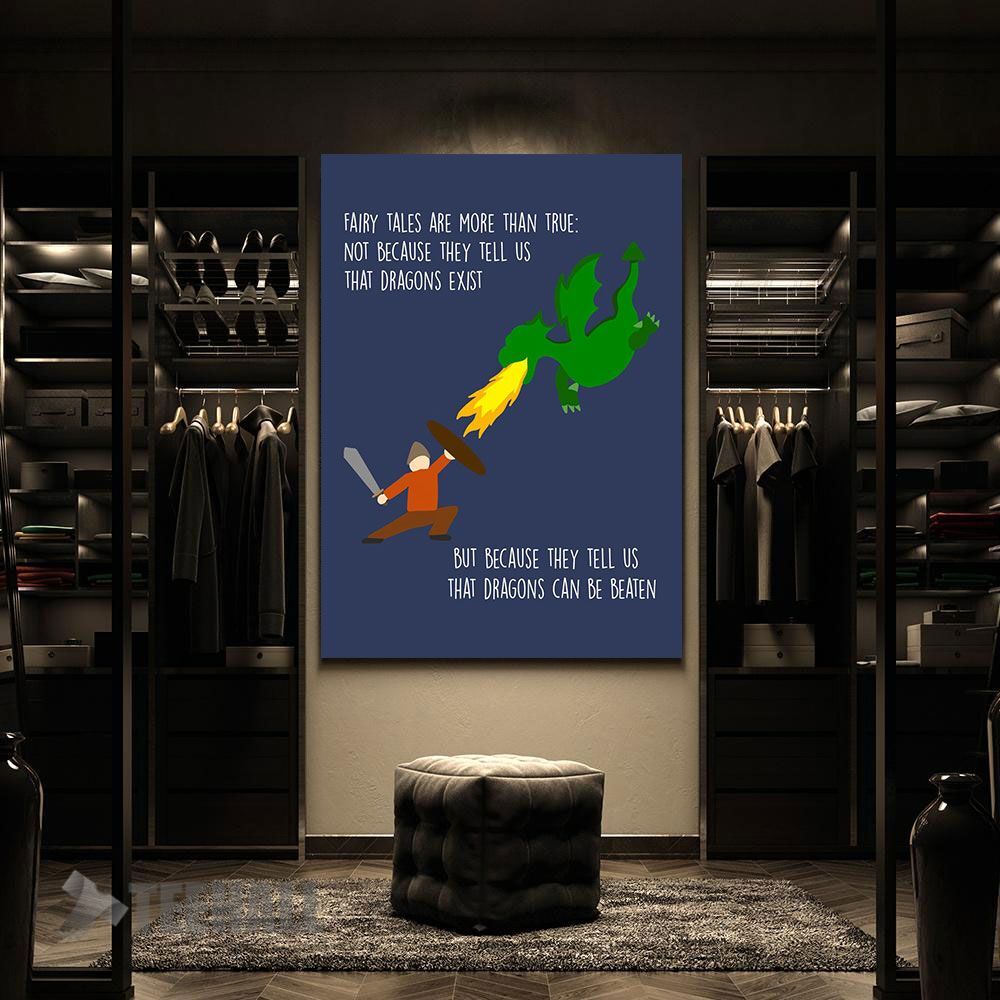 Dragon-Minimal-Motivation-Canvas-Prints-Wall-Art-Decor-2 Dragon Minimal Motivation Canvas Prints Wall Art Decor 2