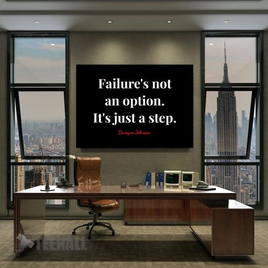 Dwayne Johnson Quote Motivational Canvas Prints Wall Art Decor 2 2