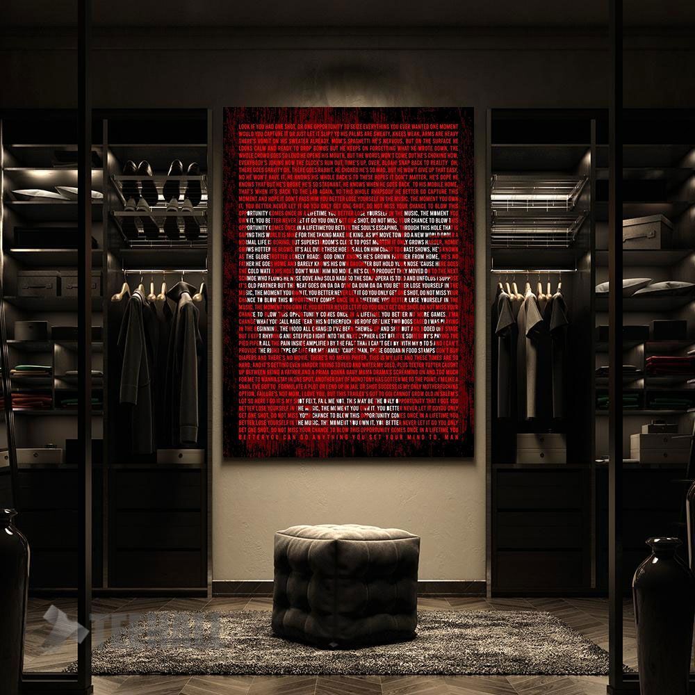 Eminem-Lose-Yourself-Motivational-Canvas-Prints-Wall-Art-Decor-2 Eminem Lose Yourself Motivational Canvas Prints Wall Art Decor 2