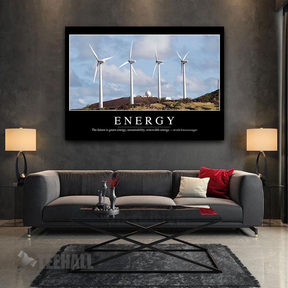 Energy Motivational Canvas Prints Wall Art Decor