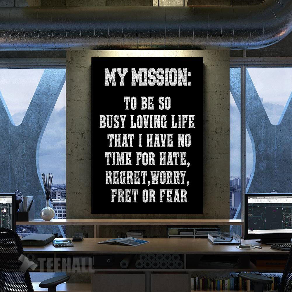 Enjoy Life Motivational Canvas Prints Wall Art Decor