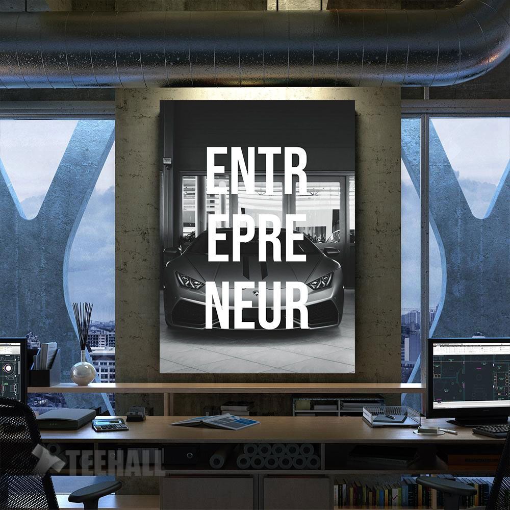 Entrepreneur Motivational Canvas Prints Wall Art Decor