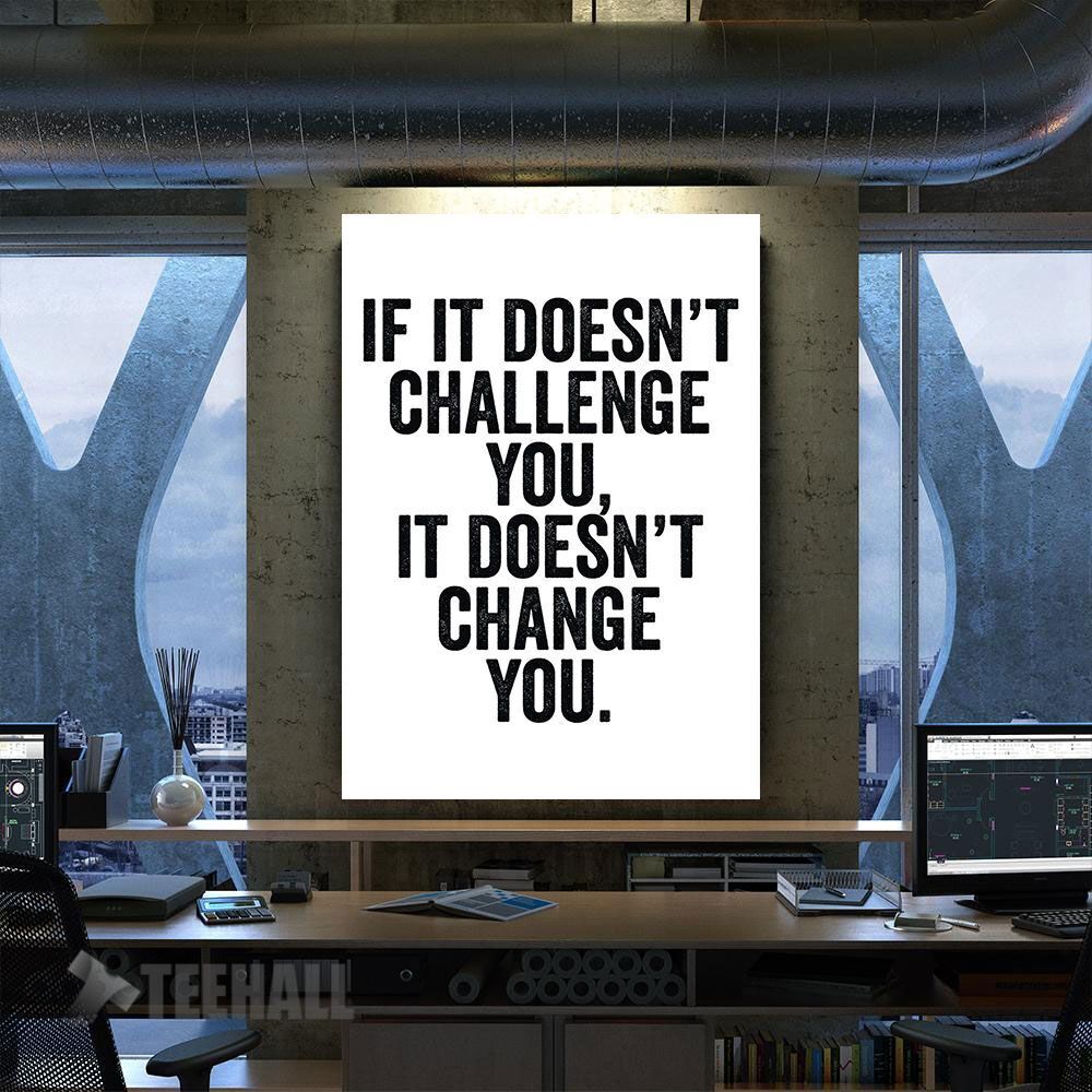 Exercise Motivational Canvas Prints Wall Art Decor