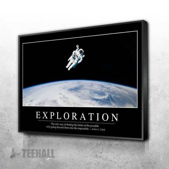 Exploration Motivational Canvas Prints Wall Art Decor 1