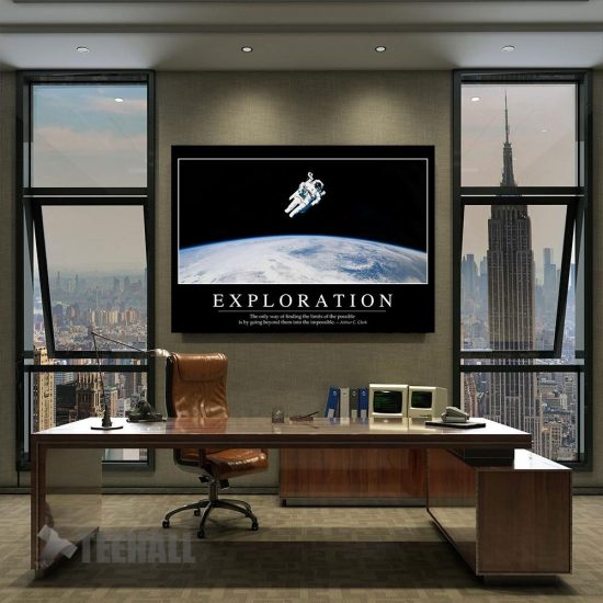 Exploration Motivational Canvas Prints Wall Art Decor 2