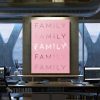 Family Motivational In Pin Canvas Prints Wall Art Decor