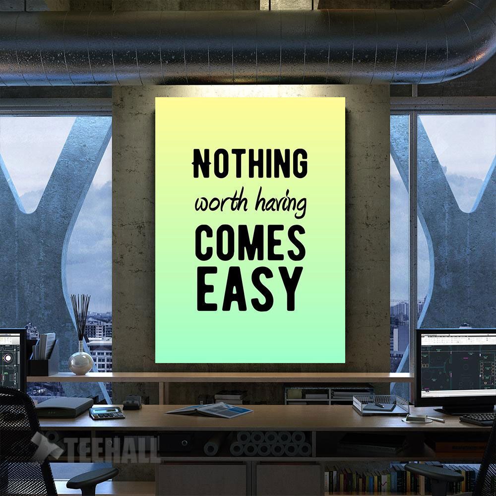 Fight For It! Motivational Canvas Prints Wall Art Decor