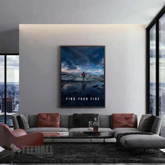 Find Your Fire Motivation Canvas Prints Wall Art Decor 1