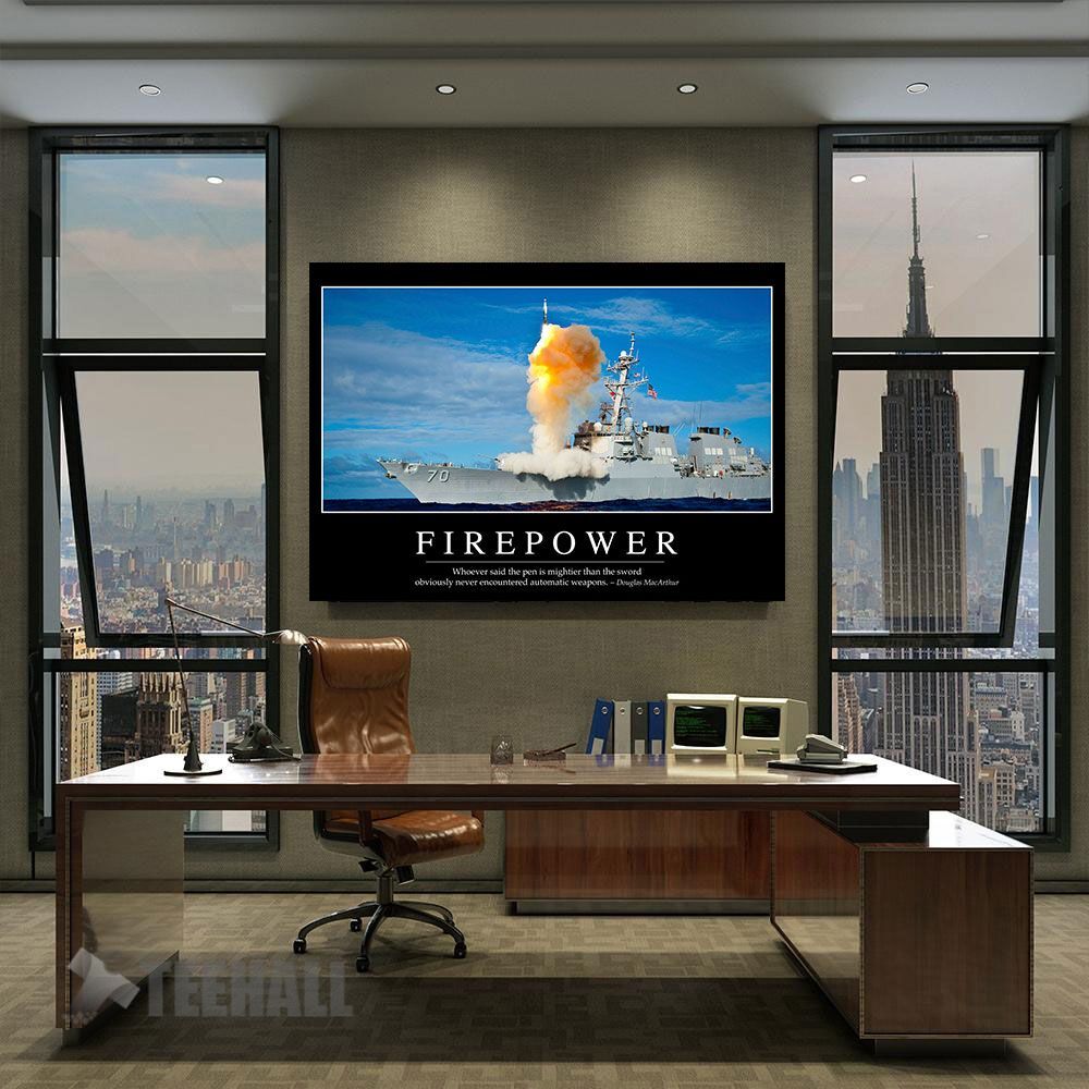 Firepower-Motivational-Canvas-Prints-Wall-Art-Decor-2 Firepower Motivational Canvas Prints Wall Art Decor 2