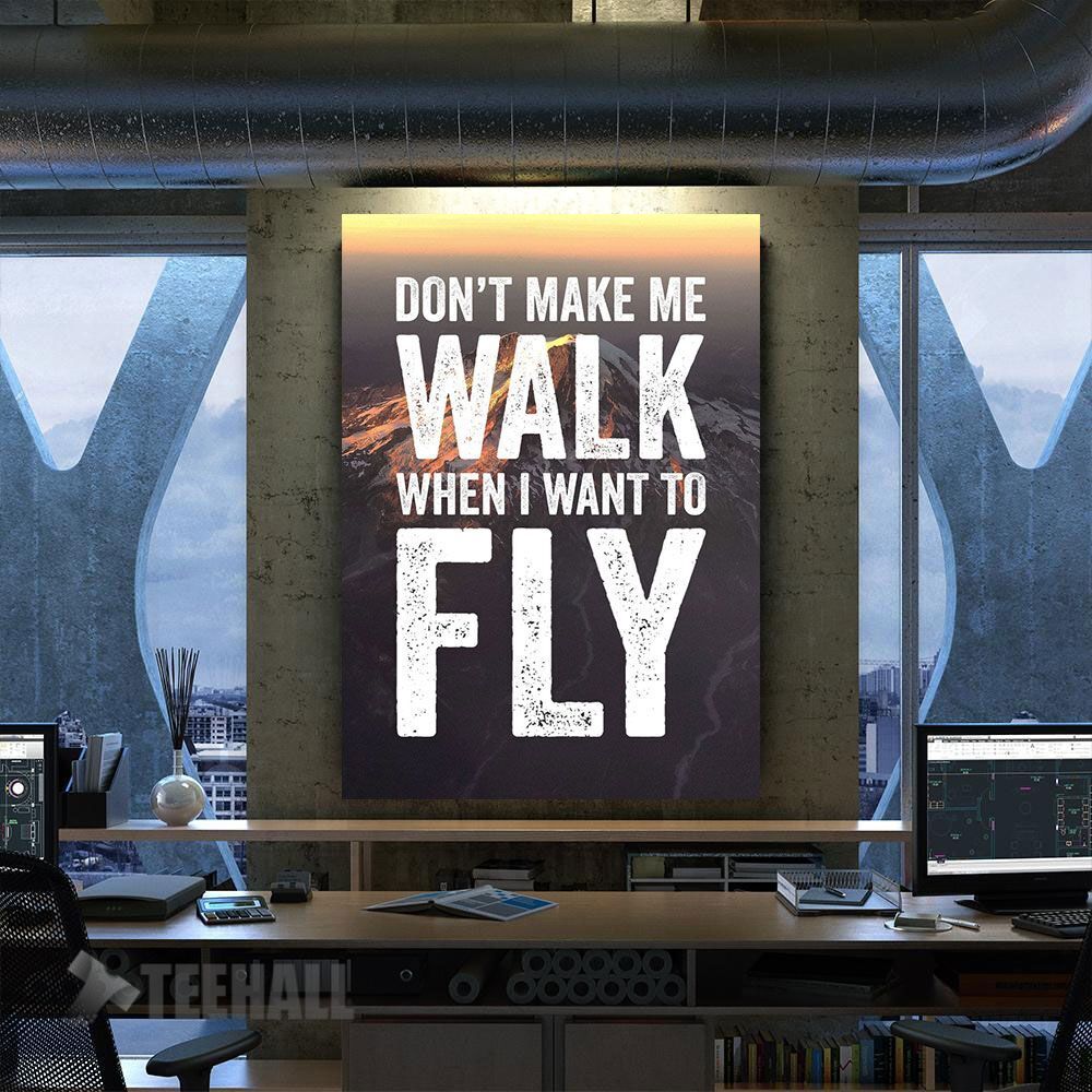 Fly High Motivation Canvas Prints Wall Art Decor