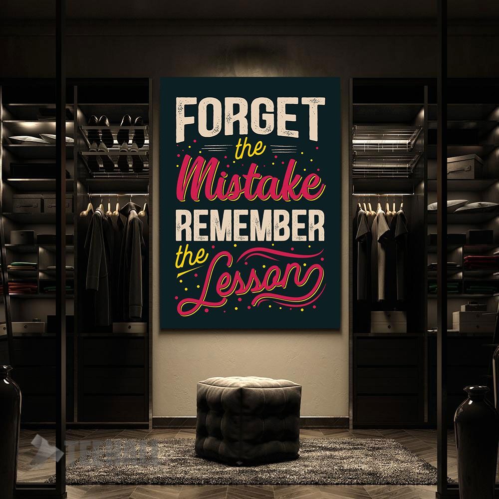 Forget-The-Mistake-Motivational-Canvas-Prints-Wall-Art-Decor-2 Forget The Mistake Motivational Canvas Prints Wall Art Decor 2