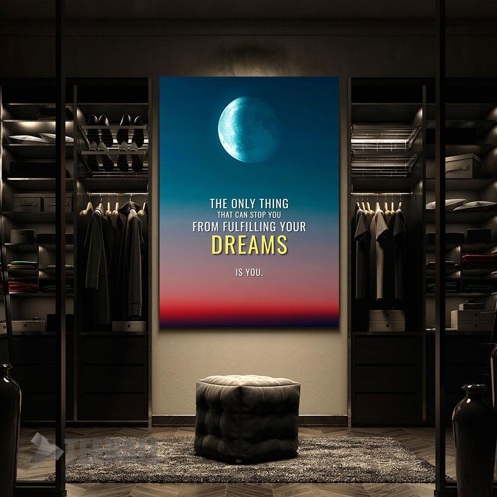 Fulfil-Your-Dreams-Motivational-Canvas-Prints-Wall-Art-Decor-2 Fulfil Your Dreams Motivational Canvas Prints Wall Art Decor 2