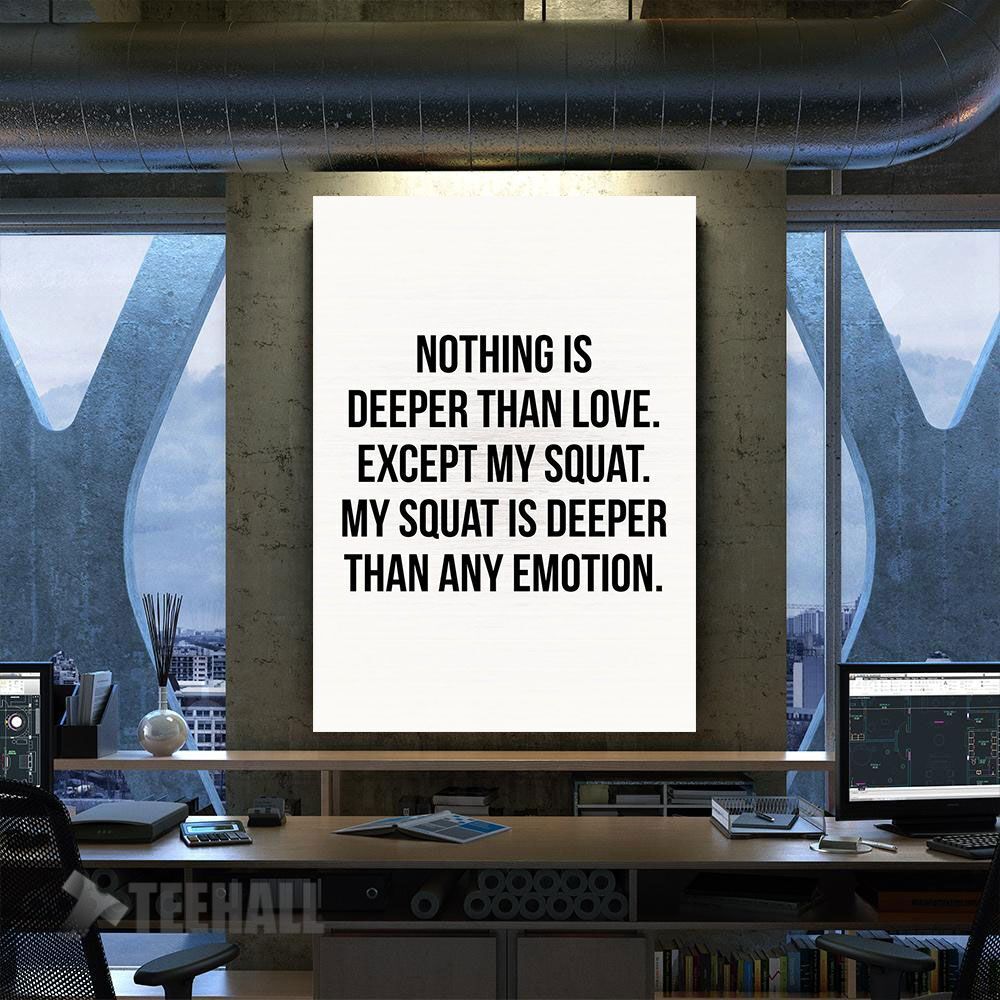 Funny Gym Motivation Canvas Prints Wall Art Decor