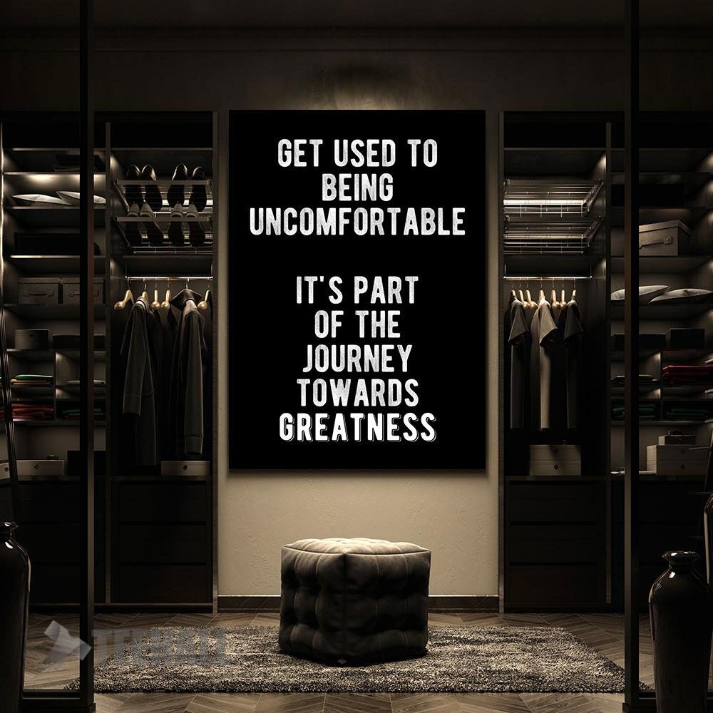 Get-Use-To-It-Quote-Motivational-Canvas-Prints-Wall-Art-Decor-2 Get Use To It Quote Motivational Canvas Prints Wall Art Decor 2