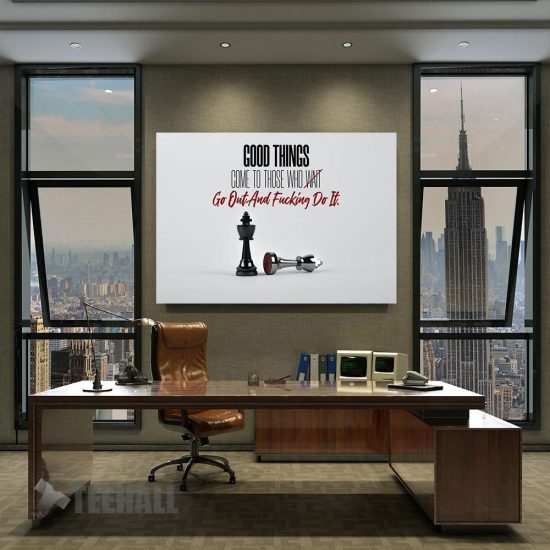 Go Out And Do It Motivational Canvas Prints Wall Art Decor 2