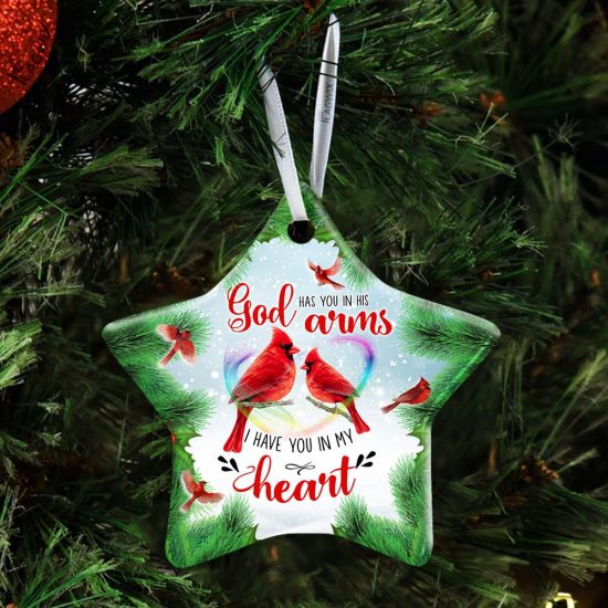 I Have You In My Heart Ceramic Ornament