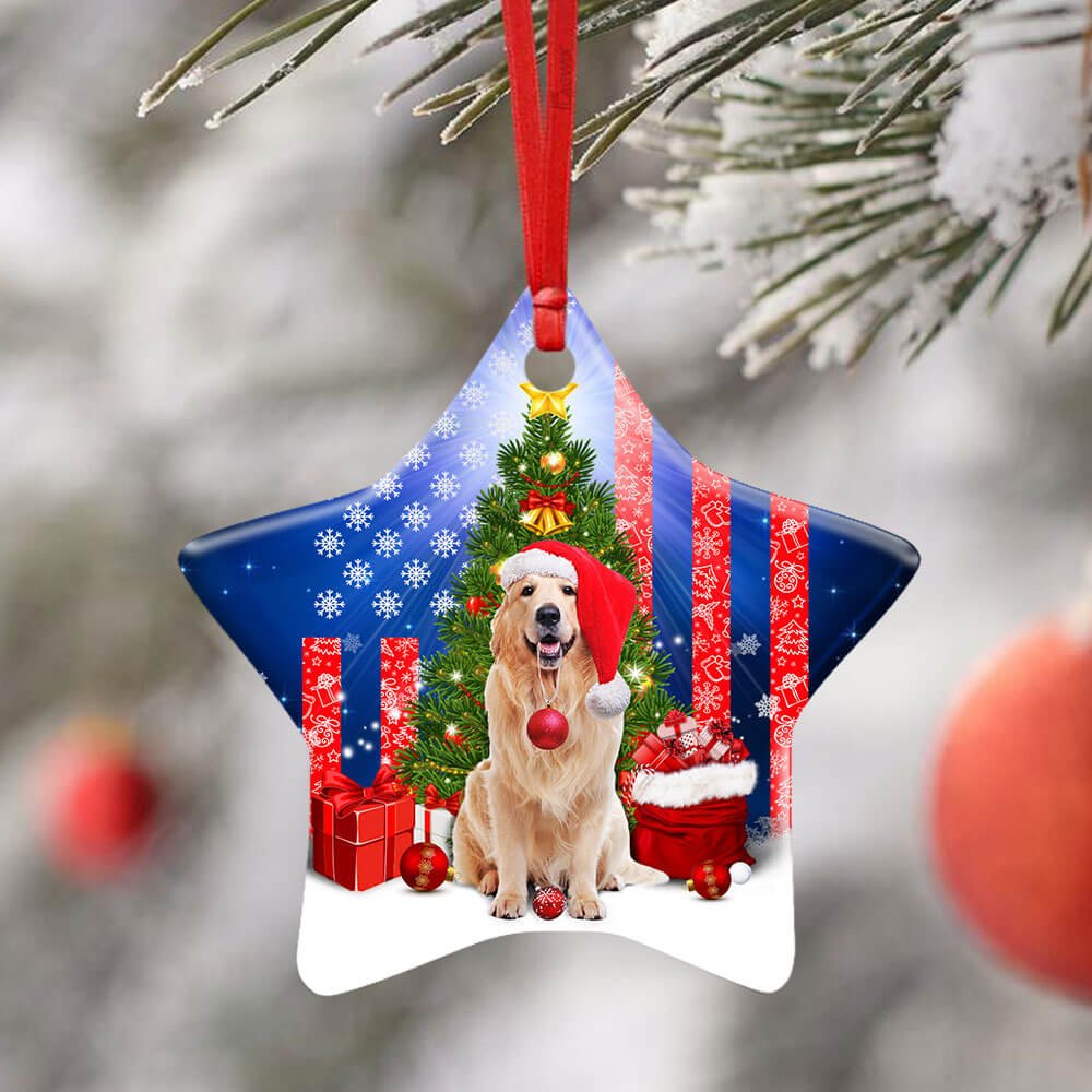 Golden-Retriever-Christmas-Ceramic-Ornament-1 Golden Retriever Christmas Ceramic Ornament 1