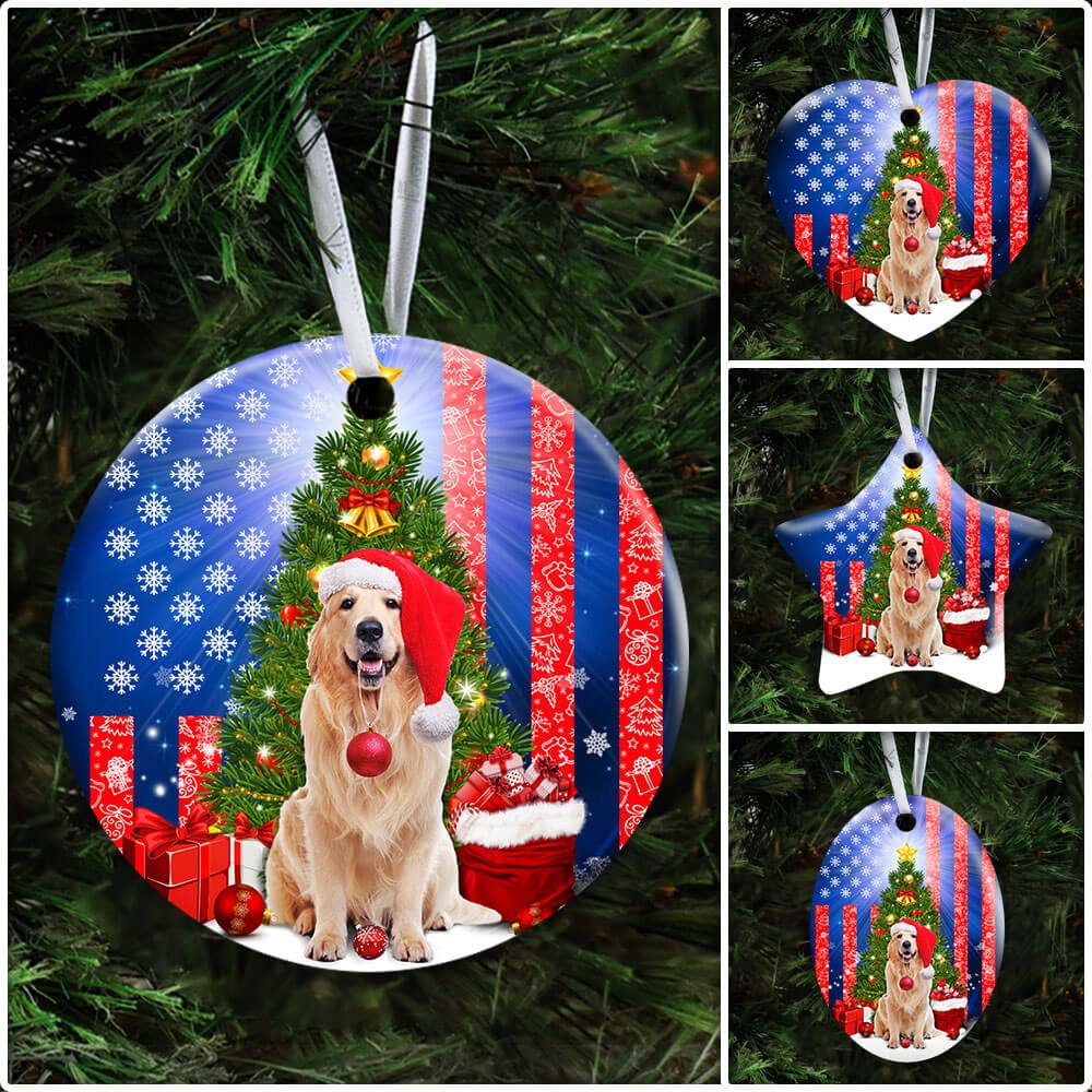 Golden-Retriever-Christmas-Ceramic-Ornament-6 Golden Retriever Christmas Ceramic Ornament 6