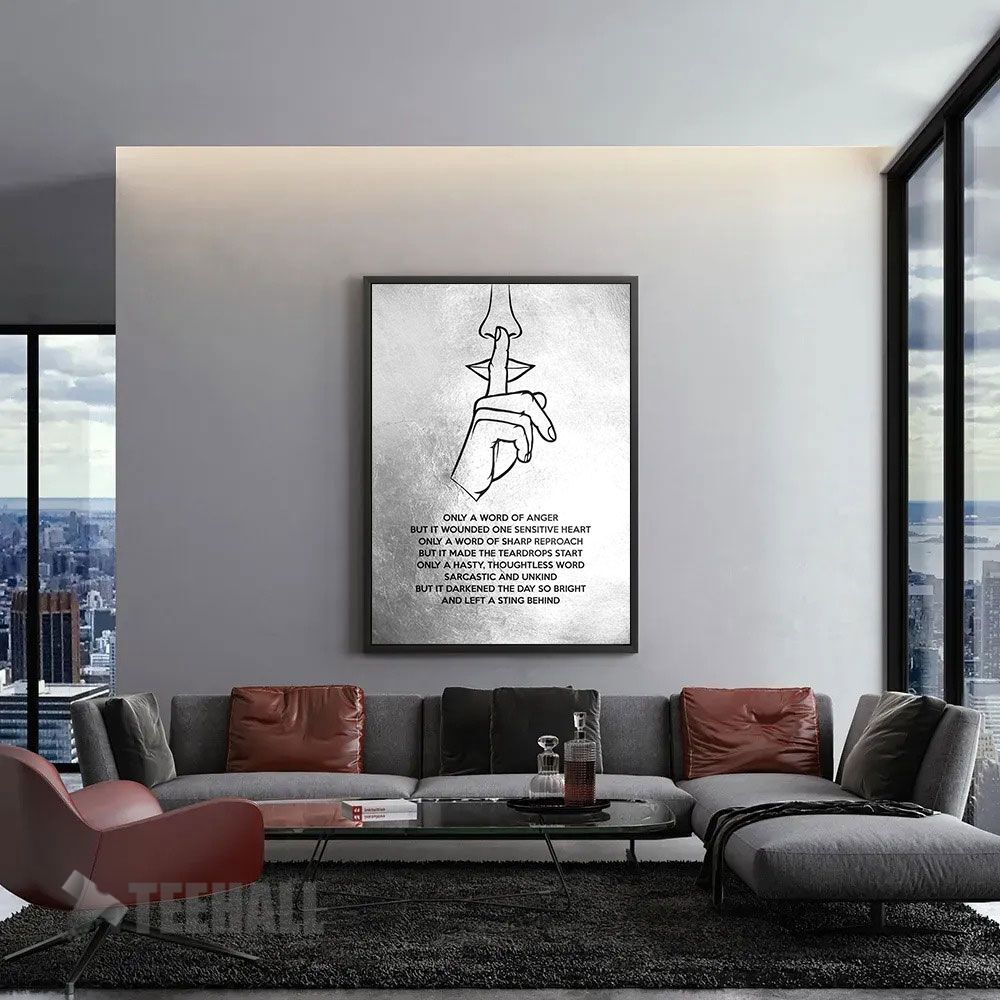 Hasty-Words-Motivational-Canvas-Prints-Wall-Art-Decor-1 Hasty Words Motivational Canvas Prints Wall Art Decor 1