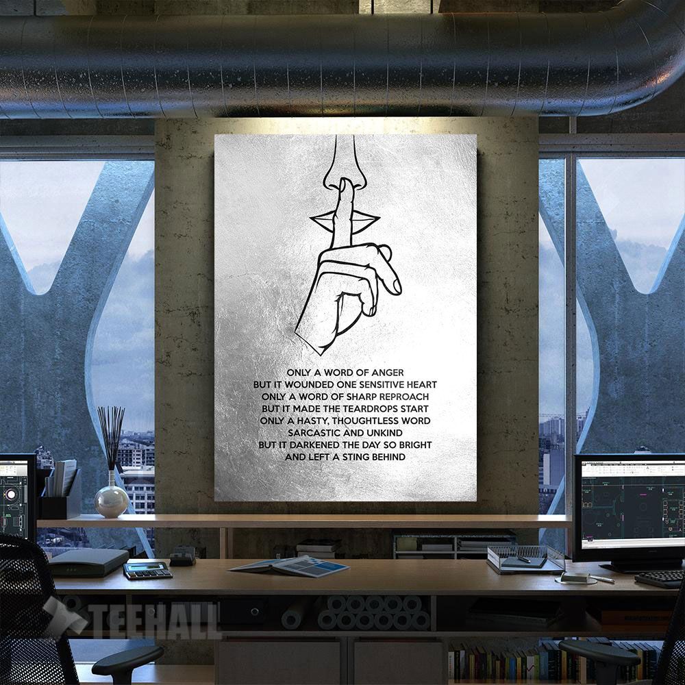 Hasty-Words-Motivational-Canvas-Prints-Wall-Art-Decor Hasty Words Motivational Canvas Prints Wall Art Decor