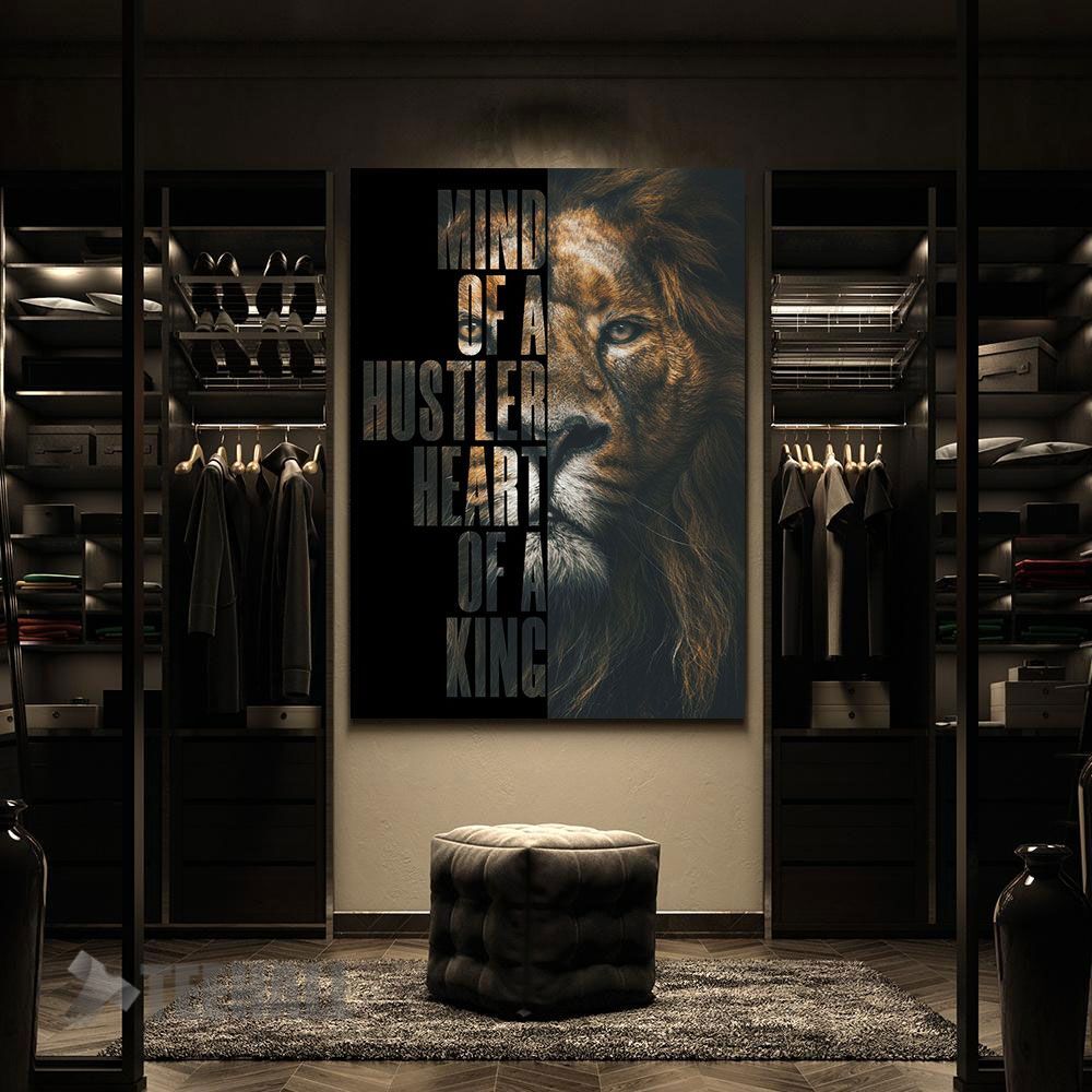 Heart-Of-A-King-Motivational-Canvas-Prints-Wall-Art-Decor-2 Heart Of A King Motivational Canvas Prints Wall Art Decor 2