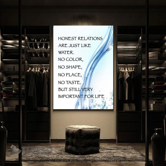 Honest Relations Motivational Canvas Prints Wall Art Decor 2 Honest Relations Motivational Canvas Prints Wall Art Decor 2