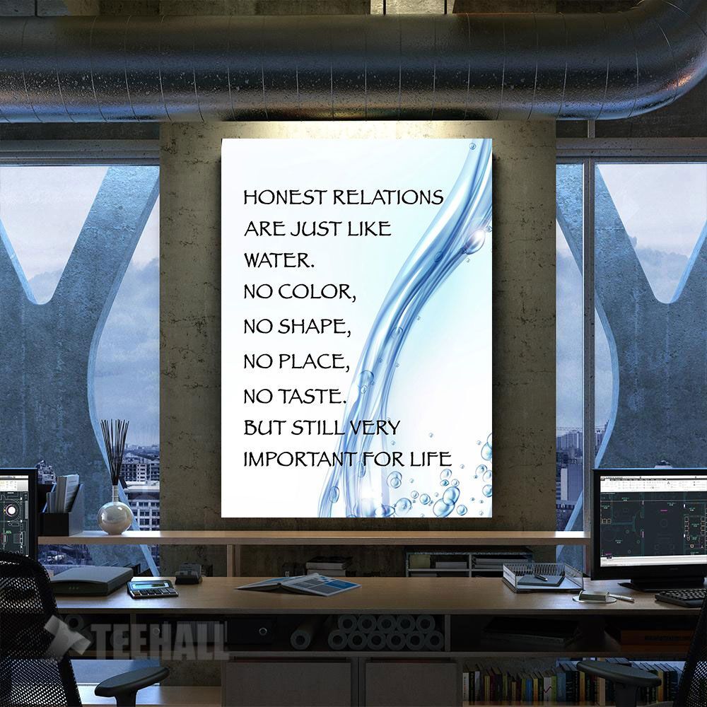 Honest-Relations-Motivational-Canvas-Prints-Wall-Art-Decor Honest Relations Motivational Canvas Prints Wall Art Decor