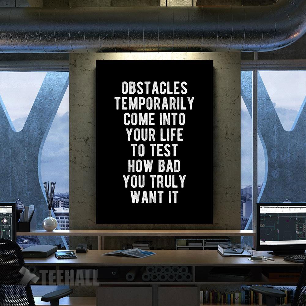 How Bad You Truly Want It Motivational Canvas Prints Wall Art Decor