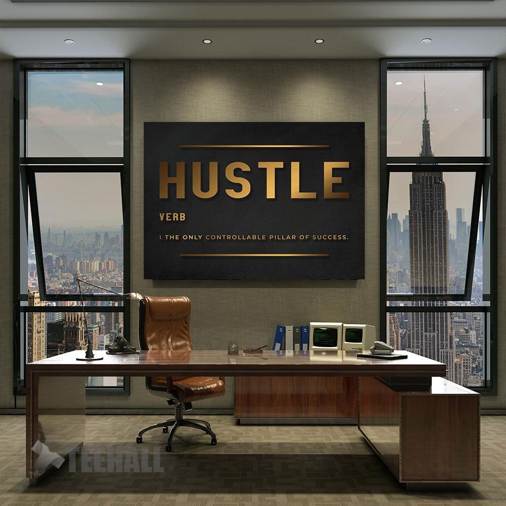 Hustle-Definition-Motivational-Canvas-Prints-Wall-Art-Decor-2 Hustle Definition Motivational Canvas Prints Wall Art Decor 2