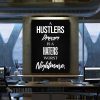 Hustlers Dream Motivational Canvas Prints Wall Art Decor