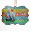 I Am Always With You Widow Middle Aged Couple - Memorial Gift - Personalized Custom Wooden Ornament