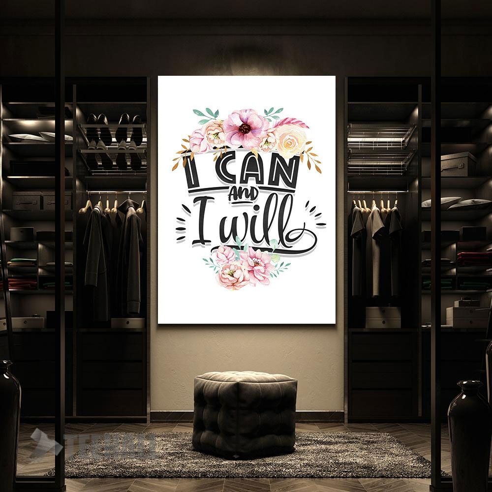 I-Can-And-I-Will-Motivational-Canvas-Prints-Wall-Art-Decor-2 I Can And I Will Motivational Canvas Prints Wall Art Decor 2