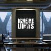 Ignore Limits Zyzz Workout Motivational Canvas Prints Wall Art Decor