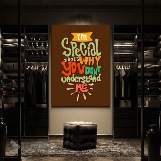 Im Special Motivational Canvas Prints Wall Art Decor 2