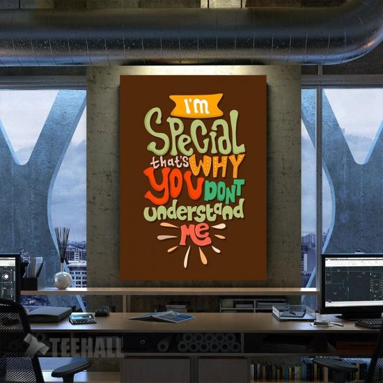 Im Special Motivational Canvas Prints Wall Art Decor